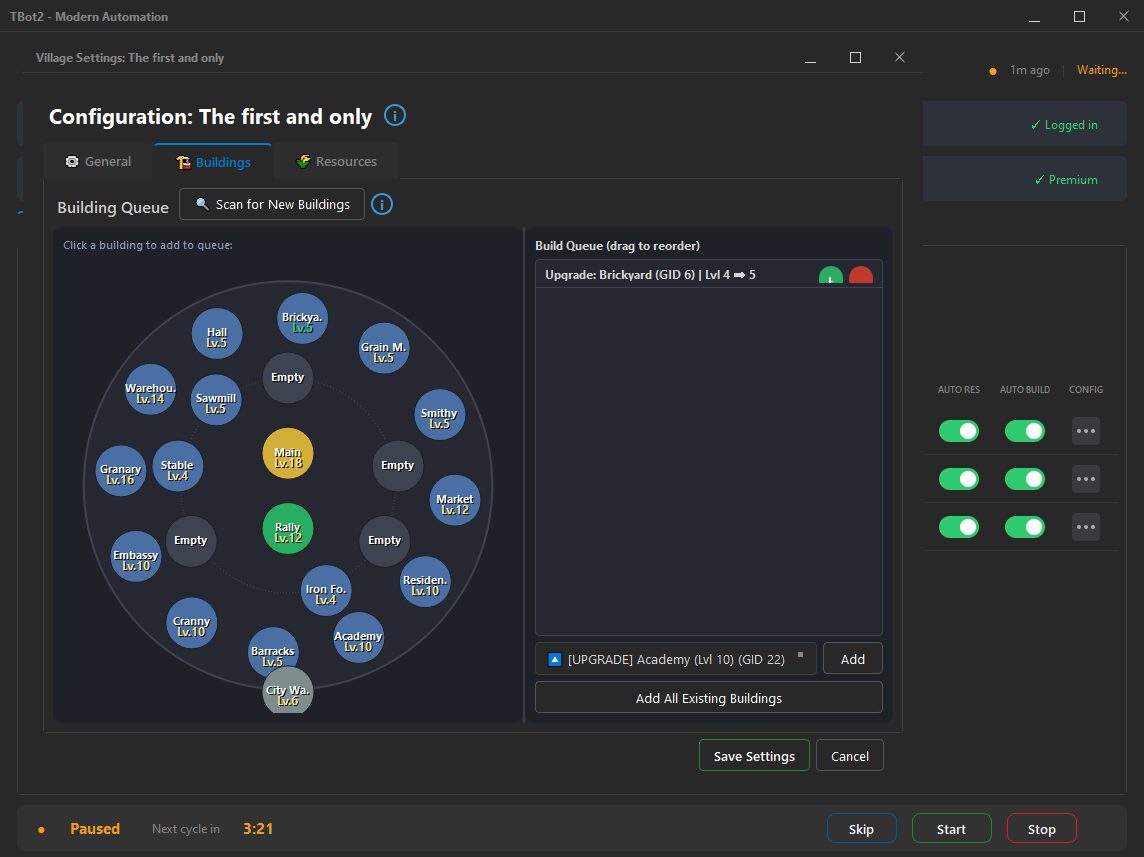 TBot2 Building Construction: Smarter Village Development feature preview
