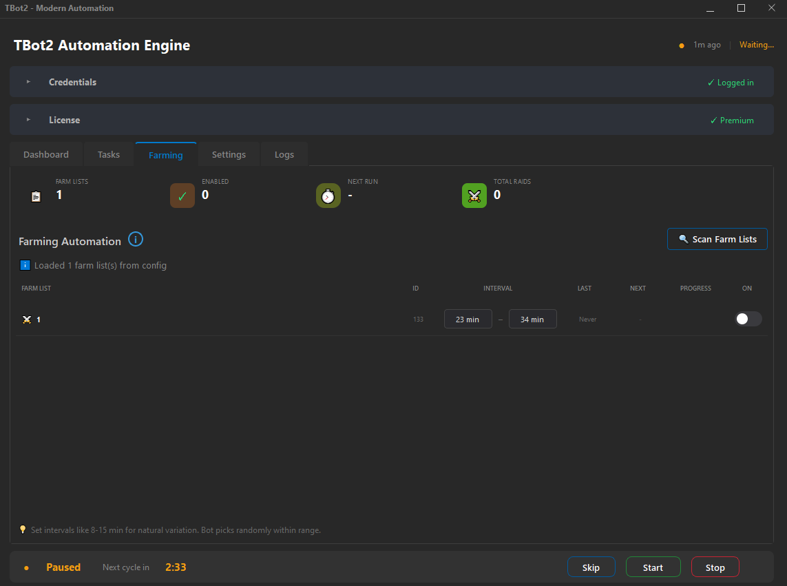 TBot2 Gold Club Farming: The Smart Way to Automate Your Raids feature preview