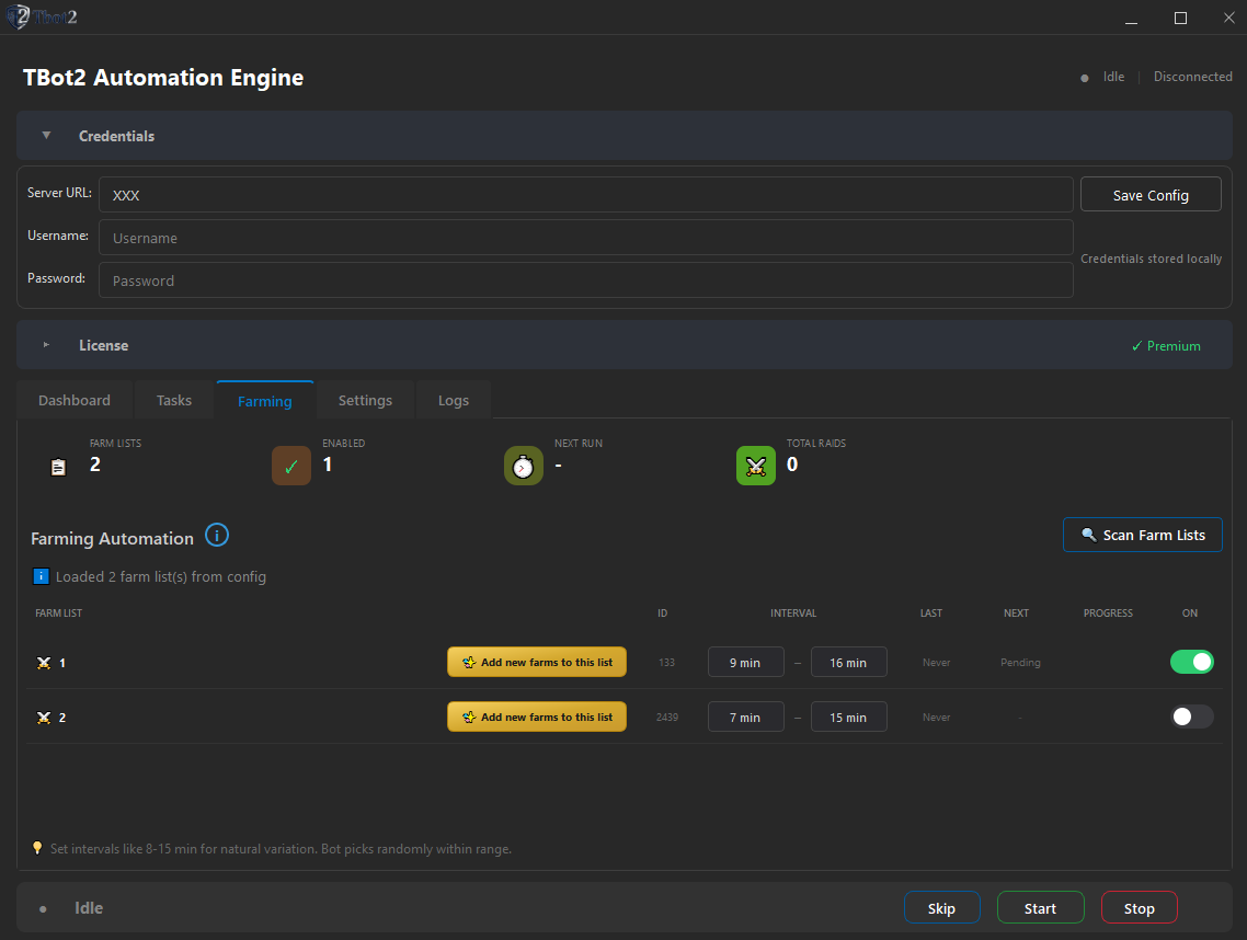 TBot2 New Farmlist Tab with Auto-Discovery